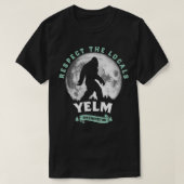 Yelm WA respektieren die Orte Vollmond T-Shirt (Design vorne)
