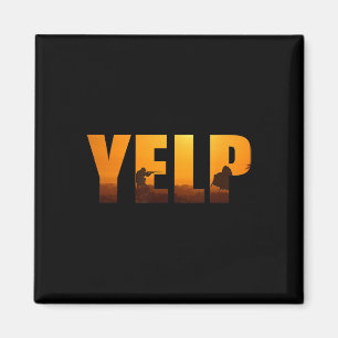 Yelp Turkey Ruf Funny Turkey Jagd Magnet