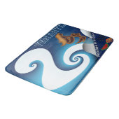 Yemanya-Göttin Badematte (Schrägansicht)