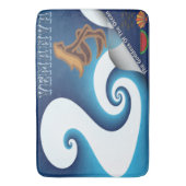 Yemanya-Göttin Badematte (Vorderseite Vertikal)