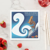 Yemanya-Göttin Serviette (Beispiel)