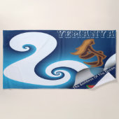 Yemanya-Göttin Strandtuch (Vorderseite)