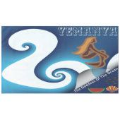 Yemanya-Göttin Tischdecke (Vorderseite (Horizontal))
