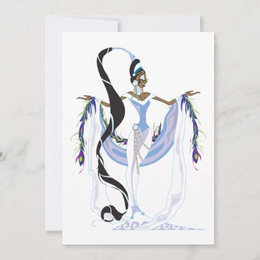 Yemaya Divina Einladungen (Vorderseite)