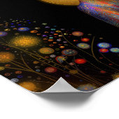 Yemaya Goddess of Liebe Protection Healing Portrai Poster (Ecke)