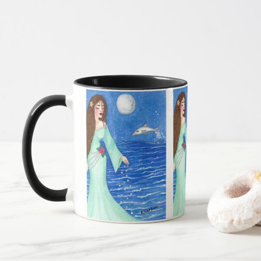 Yemaya, Goddess of the Sea Tasse (Mit Donut)
