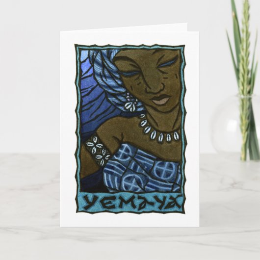 Yemaya Greeting Card Karte (Vorderseite)