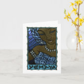 Yemaya-Karte Karte (Gelbe Blume)