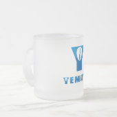 Yemaya mattierte Tasse für Tee oder Kaffee (Vorderseite Links)