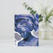 YEMAYA OKUTE VON LIZ LOZ POSTKARTE (Stehend Vorderseite)