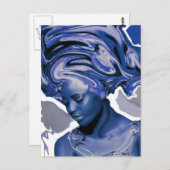 YEMAYA OKUTE VON LIZ LOZ POSTKARTE (Vorne/Hinten)