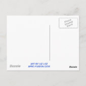 YEMAYA OKUTE VON LIZ LOZ POSTKARTE (Rückseite)