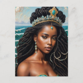 Yemaya Orisha Water Goddess Postkarte