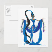 Yemaya Postkarten (Vorne/Hinten)