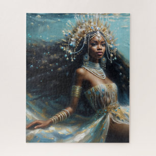 Yemaya Unterwasser-Orisha-Kunst Puzzle