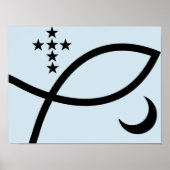 Yemaya Veve Print Poster (Vorne)