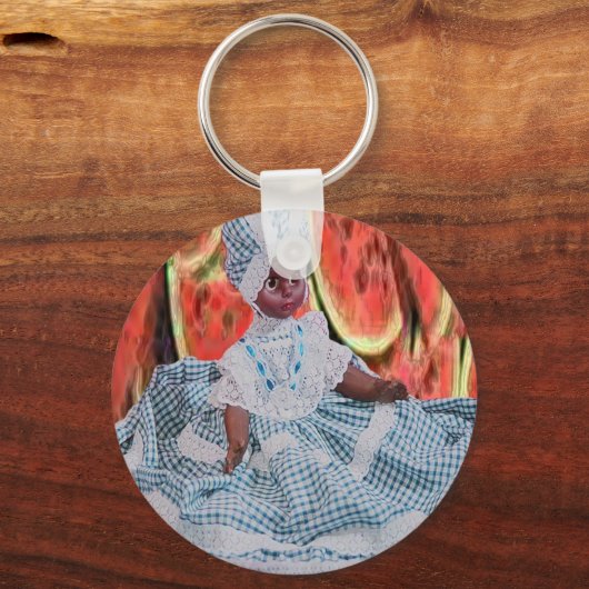 Yemaya-Wassermelone Schlüsselanhänger (Vorderseite)