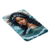 Yemaya Water Goddess Orisha Art Magnet (Rechte Seite)