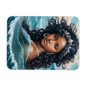 Yemaya Water Goddess Orisha Art Magnet (Horizontal)