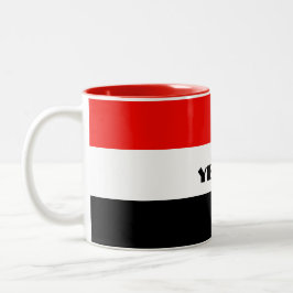 YEMEN Special Tourist Geschenk klassisch individue Zweifarbige Tasse