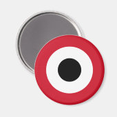 Yemeni Air Force Roundel Magnet (Vorderseite/Rückseite)
