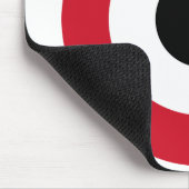 Yemeni Air Force Roundel Mousepad (Ecke)