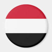 Yemeni Flag Magnet (Vorne)