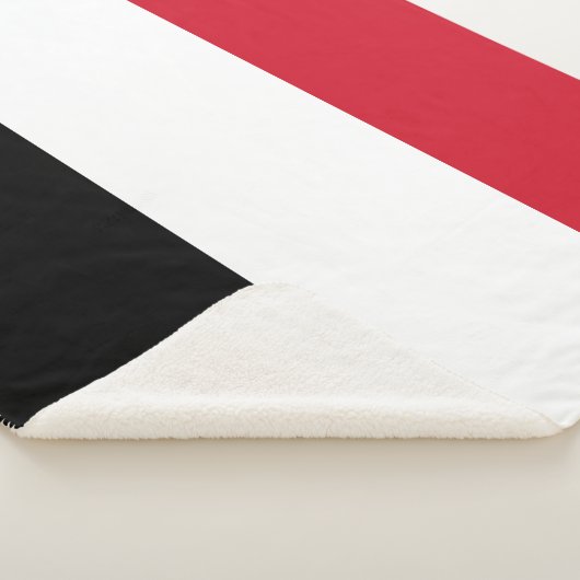 Yemeni Flag Sherpadecke (3/4)