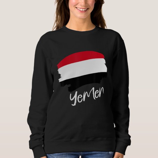 Yemeni Flag Yemen 1 Sweatshirt (Vorderseite)