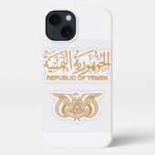 Yemeni Passport iPhone 13 Fall   iPhone Hülle (Rückseite)