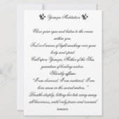 Yemoja: Goddess Altar Meditation Card (Rückseite)