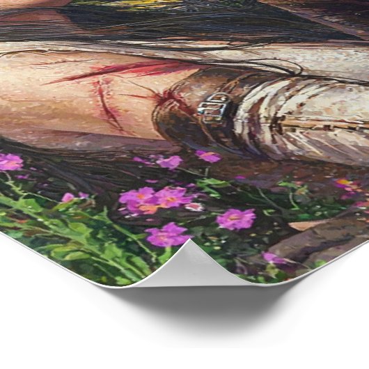 Yen & Geralt Poster (Ecke)