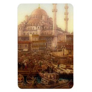 Yeni Cami Moschee und Eminönü Basar - ISTANBUL Magnet