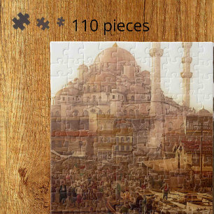 Yeni Cami Moschee und Eminö nü bazaar - ISTANBUL Puzzle