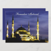 Yeni Valide Moschee Einladung (Vorne/Hinten)