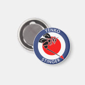 Yenko Stinger Vintage Design Magnet (Vorderseite/Rückseite)