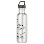 Yenta kvetch flasche edelstahlflasche (Vorderseite)