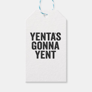 Yenta’s Gonna Yent Funny Jewish Hanukkah Holiday Geschenkanhänger