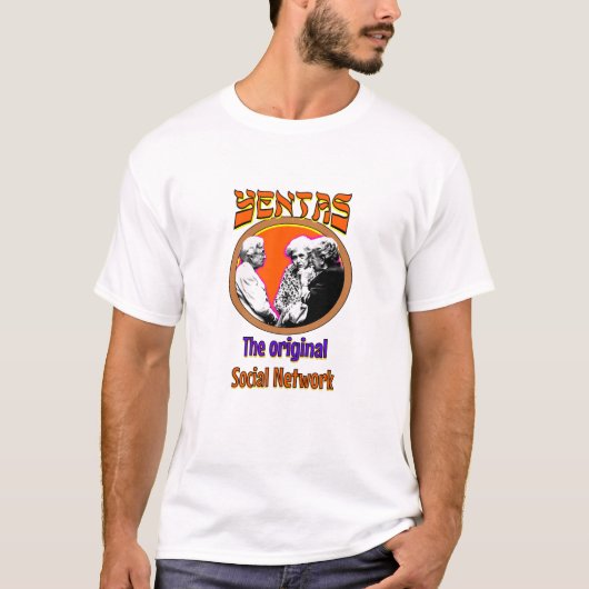 Yentas soziale Netzwerke: T - Shirt (Vorderseite)