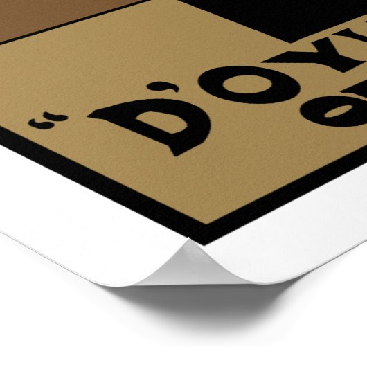 Yeomen of the Guard Imitation Poster (Ecke)