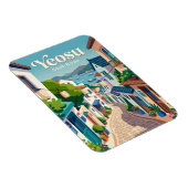 Yeosu-Gasse Südkorea Magnet (Rechte Seite)