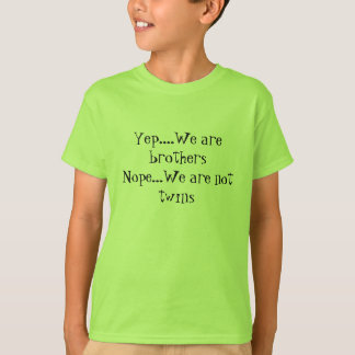 Yep sind wir Bruder-T - Shirts