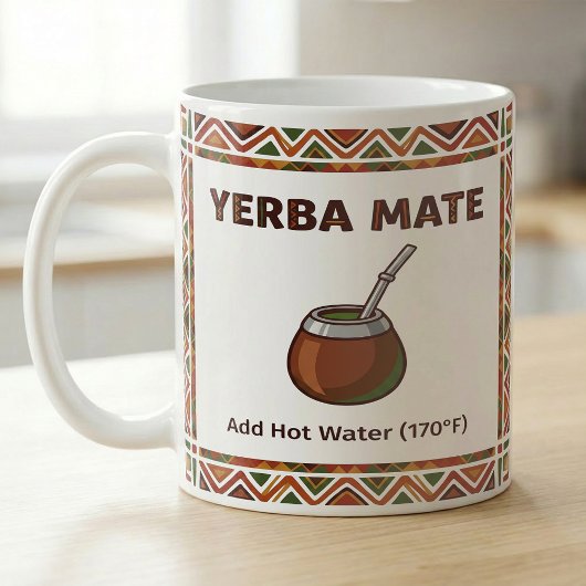 Yerba Mate 170°F Tee-Rezept-Anleitung Kaffeetasse