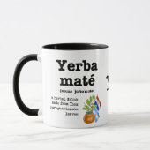 YERBA MATE Definition Monogramm Tasse (Links)