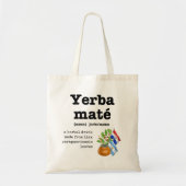 YERBA MATE Definition Tragetasche (Vorne)