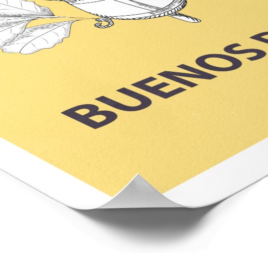 Yerba Mate Poster (Ecke)