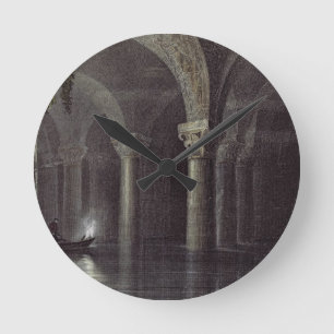 Yere Batan Serai (die Zisternen) Istanbul, Runde Wanduhr