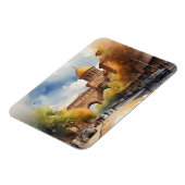 Yerevan Aquarellkunst Magnet (Linke Seite)