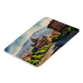 Yerevan Aquarellkunst Magnet (Linke Seite)