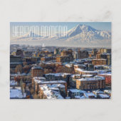 Yerevan Armenia - Berge Postkarte (Vorderseite)
